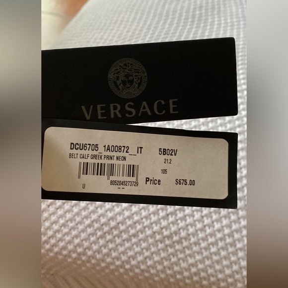 Authentic Versace belt for sale - Picture 8 of 10